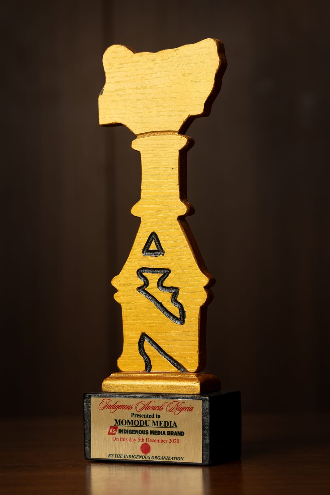 Award of Recognition award