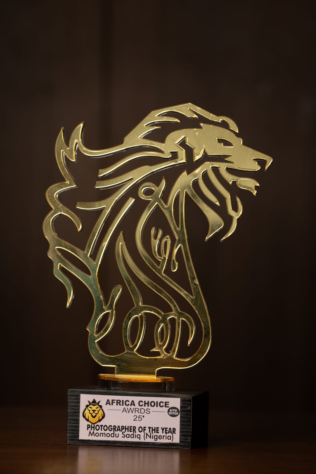 Hall of Fame Inductee award